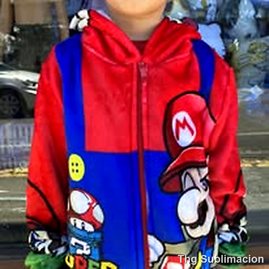 Sudadera Mario 1 - THG Sublimacion Costa Rica